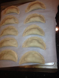 Empanadas before their Wesson makeover