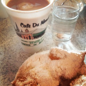 Every trip to New Orleans should begin here. If you don't have 6 inches of powdered sugar on your lap, you're doing it wrong.