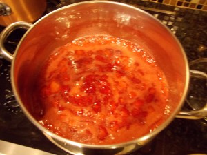 Cooking jam