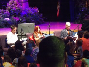 That time when Tim Gunn, Ariel Winter and David Arquette read books to my kids.
