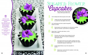 Sugared flower cupcakes